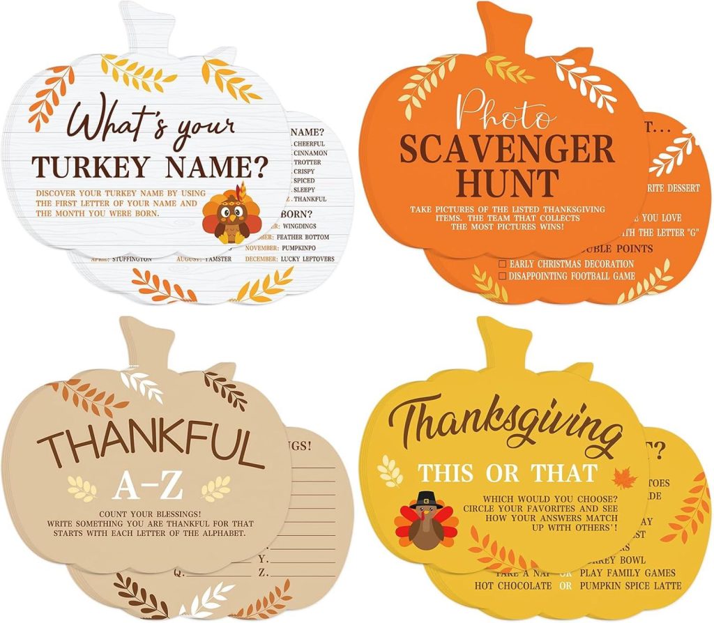Best Family Games – COCHIE Thanksgiving Games for Fun Review