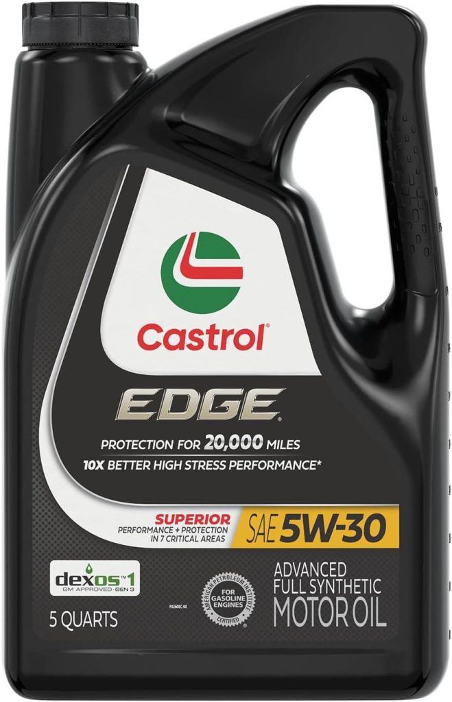 Best Motor Oil – Castrol EDGE 5W-30 Full Synthetic Review