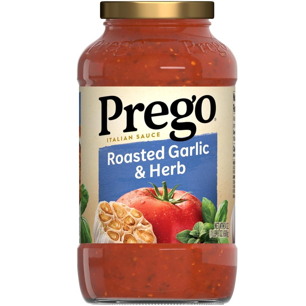 Best Italian Sauce – Prego Pasta Sauce with Garlic & Herbs Review