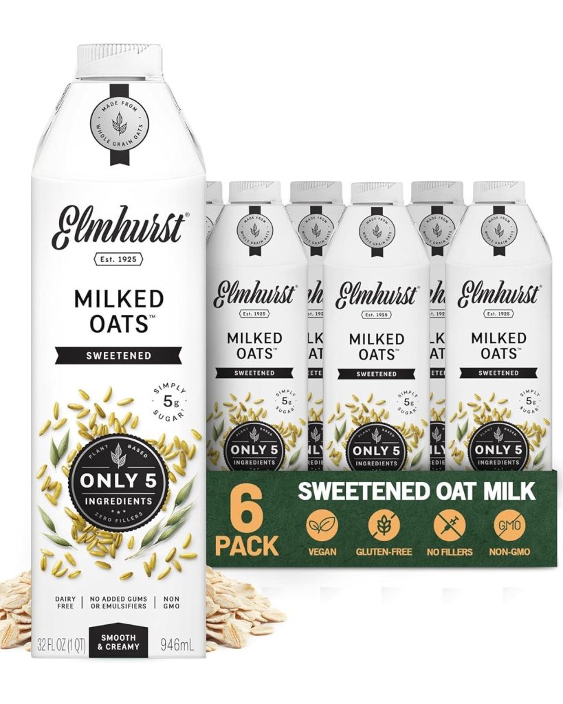 Best Plant-Based Milk – Elmhurst 1925 Sweetened Oat Milk Review