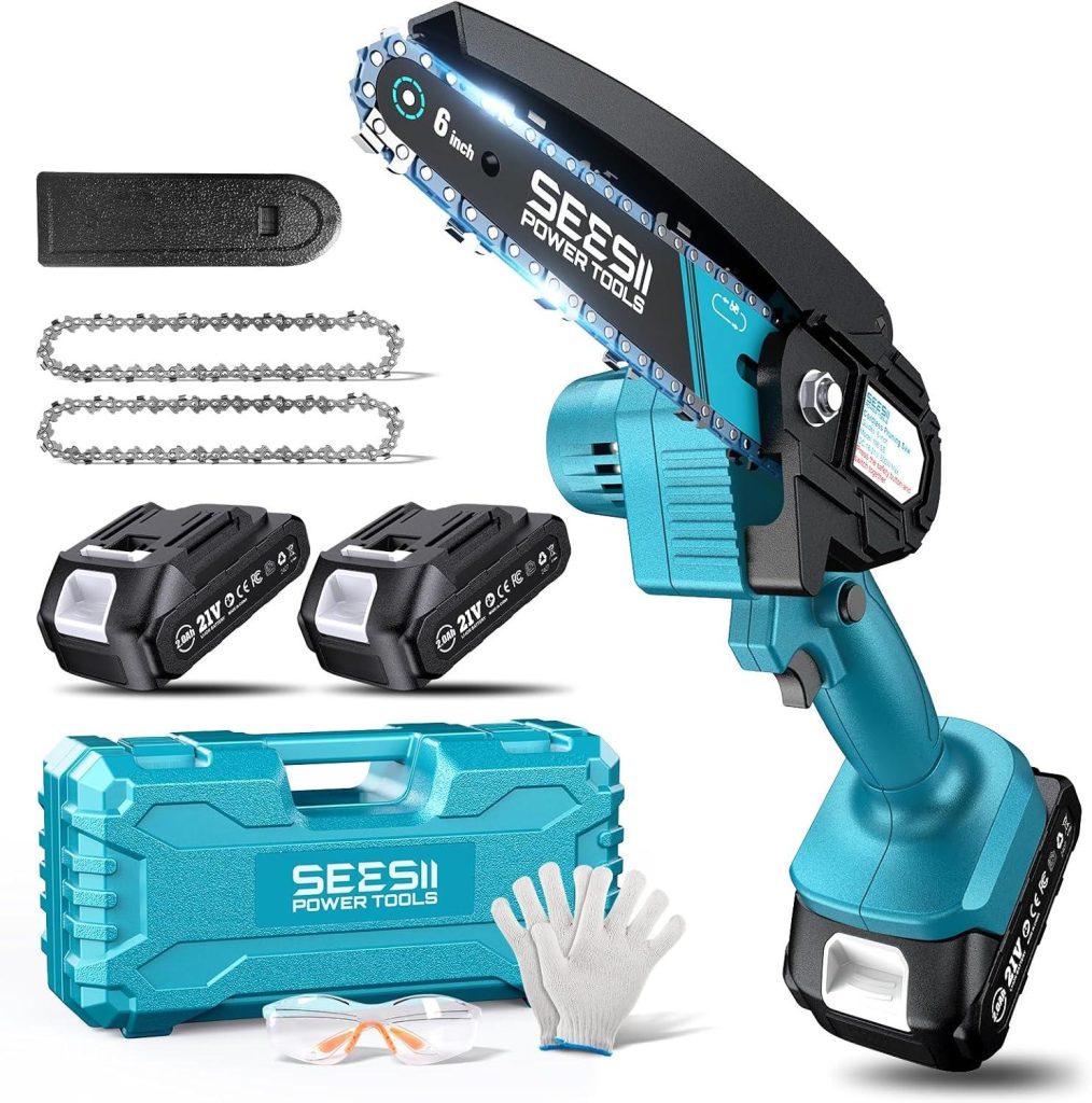 Best Mini Chainsaw – Seesii Mini Chainsaw Cordless Review