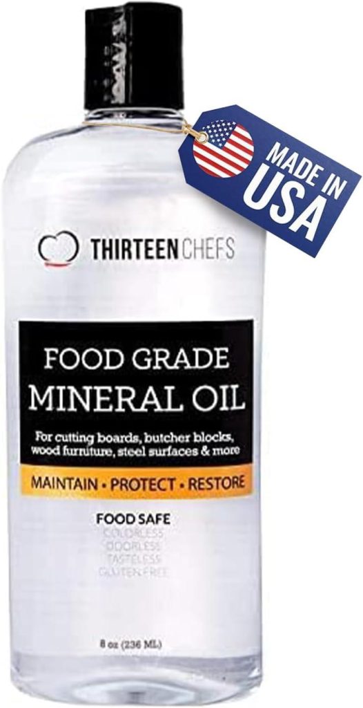 Best Food Grade Mineral Oil – Thirteen Chefs 8oz Conditioner Review