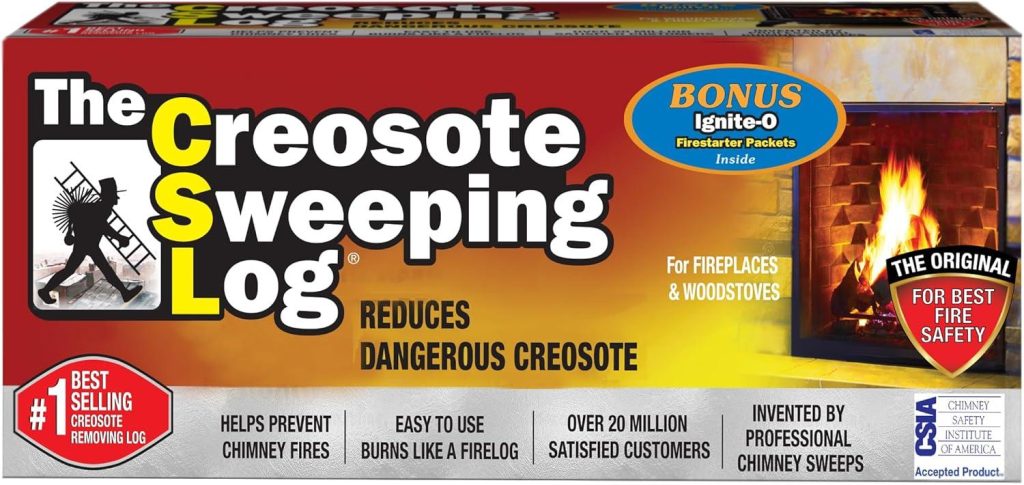 Best Chimney Cleaner – The Creosote Sweeping Log (CSL) Review