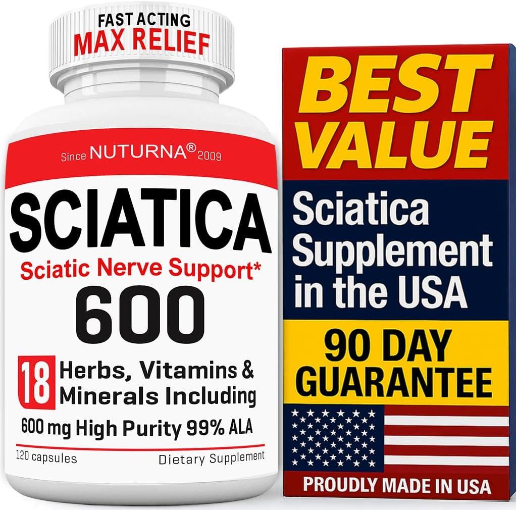 Best Sciatica Supplement – 600 mg Alpha Lipoic Acid Review