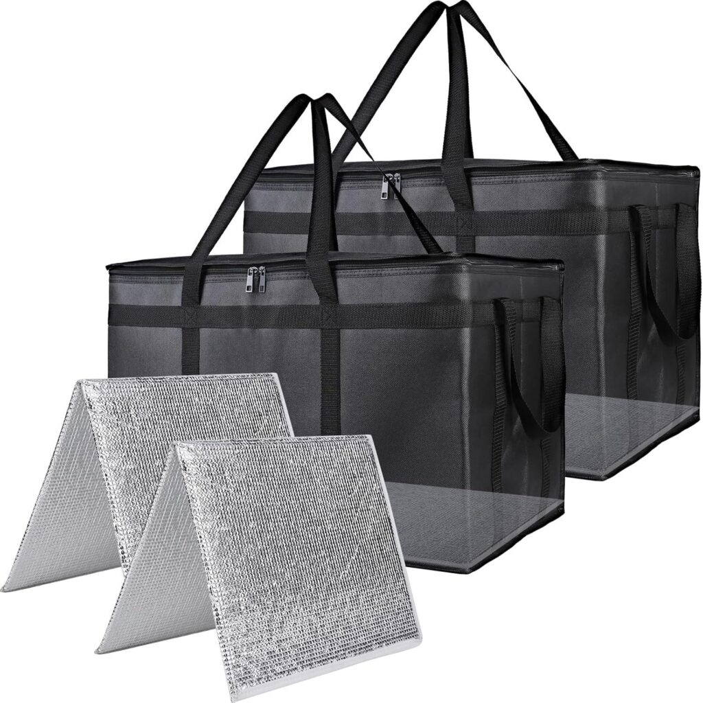 Best Food Delivery Bag – 2PK Insulated Thermal Catering Tote Review