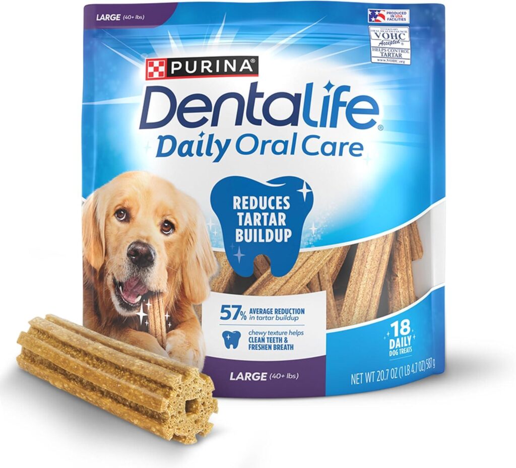 Best Large Dog Treats – Purina DentaLife Dental Chews Review