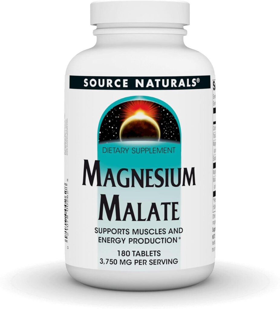 Best Magnesium Supplement – Source Naturals Magnesium Malate Review