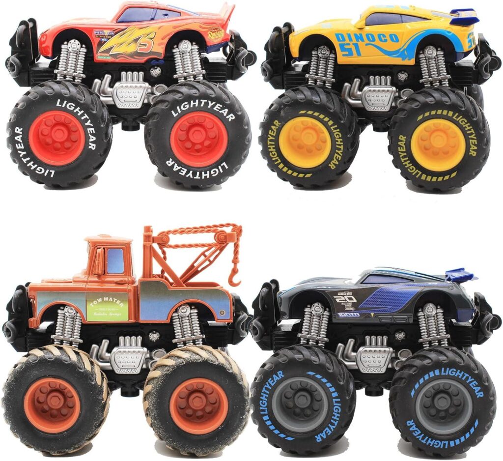 Best Toy Set – 4-Pack Movie Car 3 Toys, Tow Mater, Lightning McQueen Review