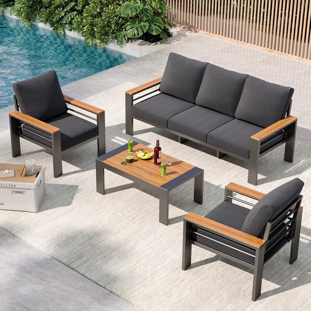 Best Patio Furniture – Aoxun Aluminum Outdoor Sectional Set Review