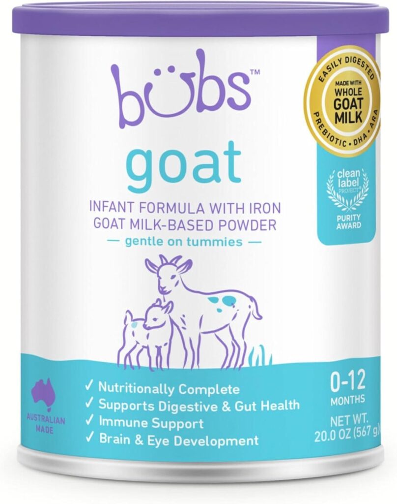 Best Goat Milk Formula – Bubs Whole Goat Milk with Iron Review