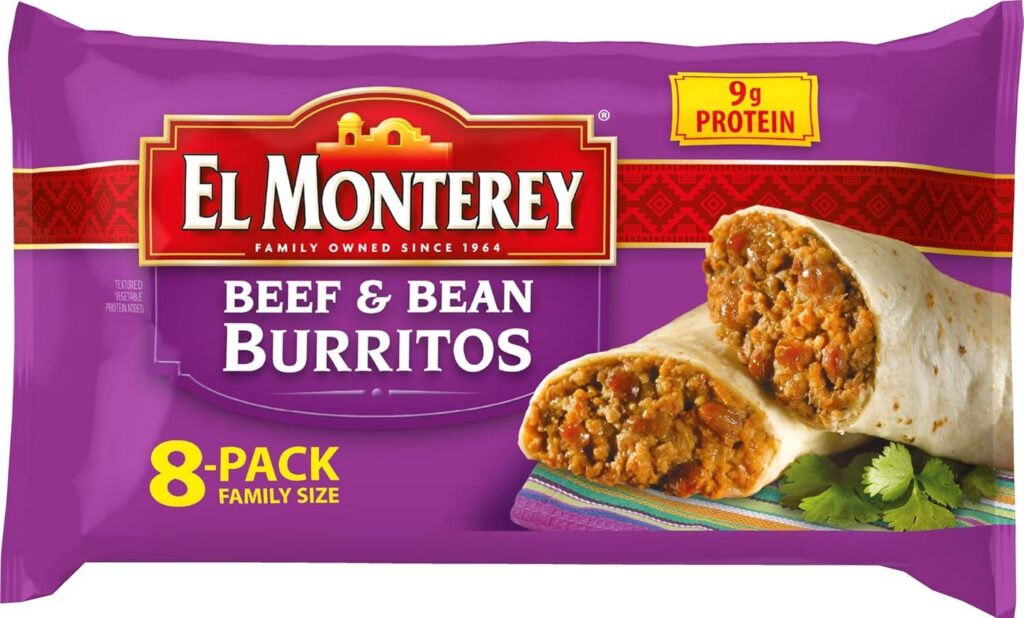 Best Frozen Meal – El Monterey Beef and Bean Burritos Review
