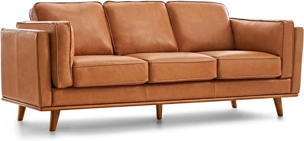 Best Home Sofa – Valencia Artisan Full Leather Sofa 88″ Review