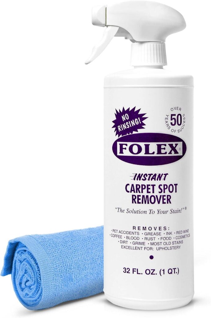 Best Carpet Spot Remover – FOLEX Instant Cleaner 32 oz Review