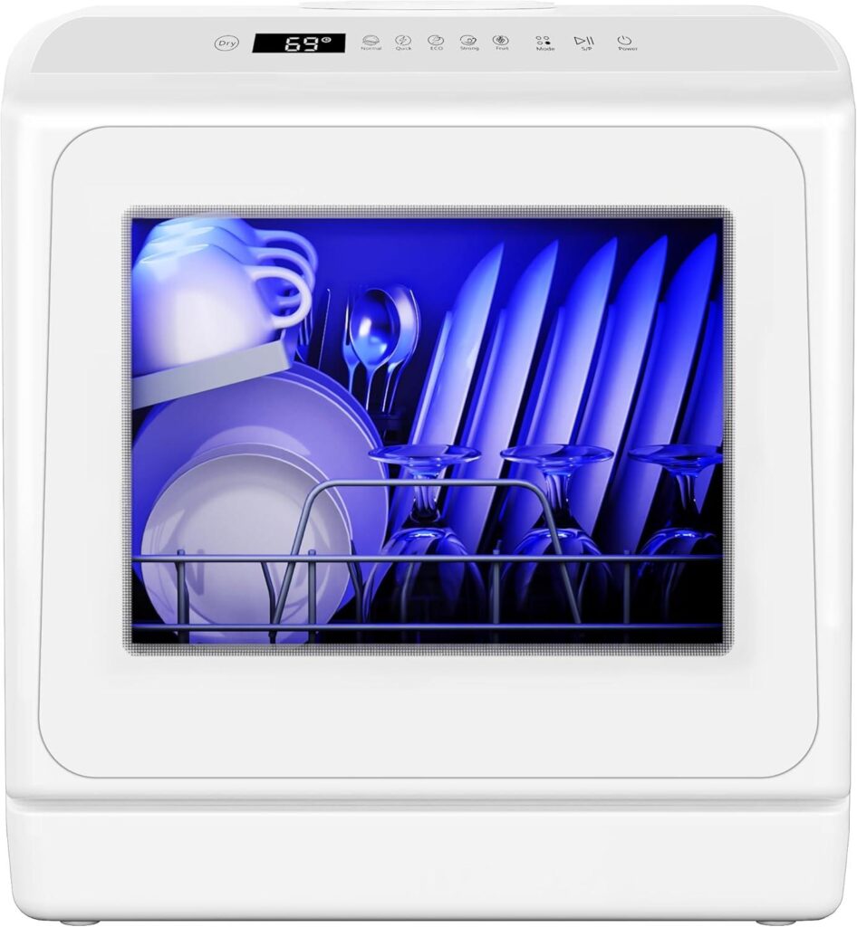 Best Dishwasher – EUHOMY Countertop Mini Dishwasher Review