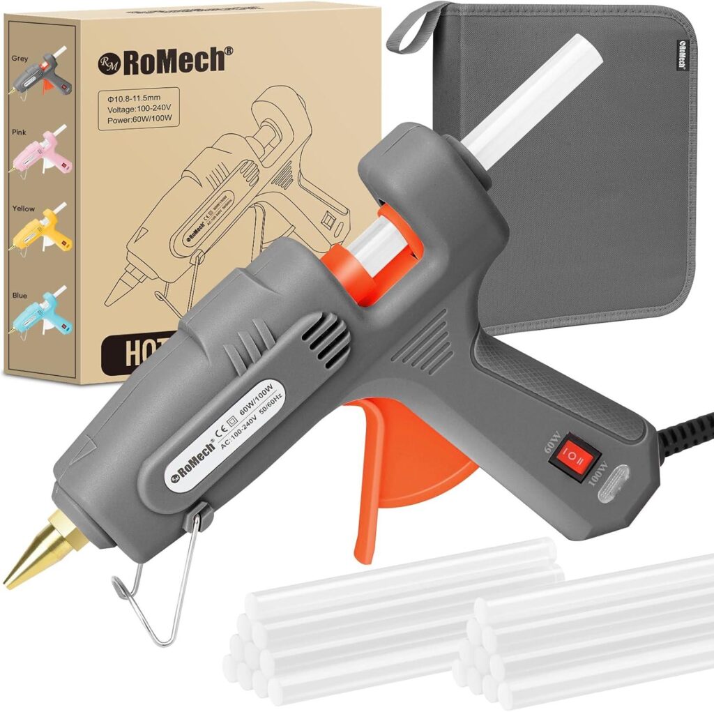 Best Hot Glue Gun – ROMECH Full Size Hot Glue Gun Review