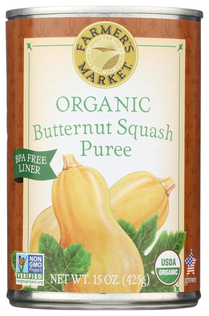 Best Organic Canned Puree – Farmer’s Market Butternut Squash Review