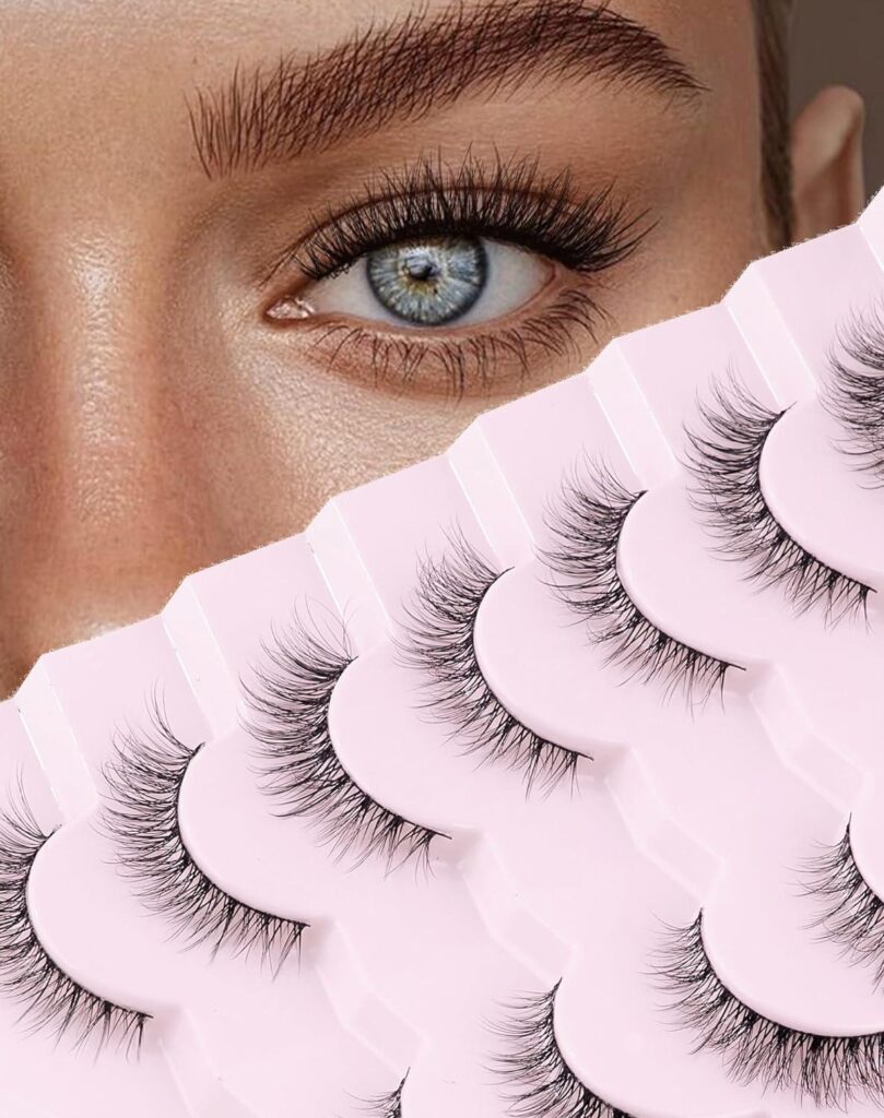Best False Eyelashes – Onlyall Natural Lashes Wispy Lashes Review