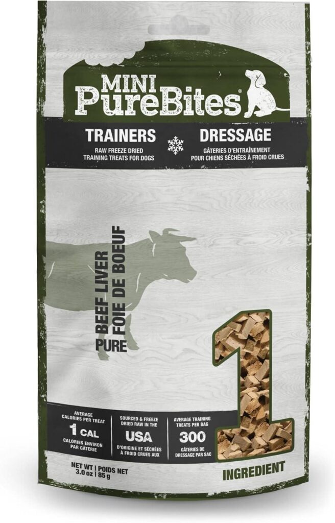 Best Dog Treats – PureBites Mini Beef Freeze Dried Treats Review