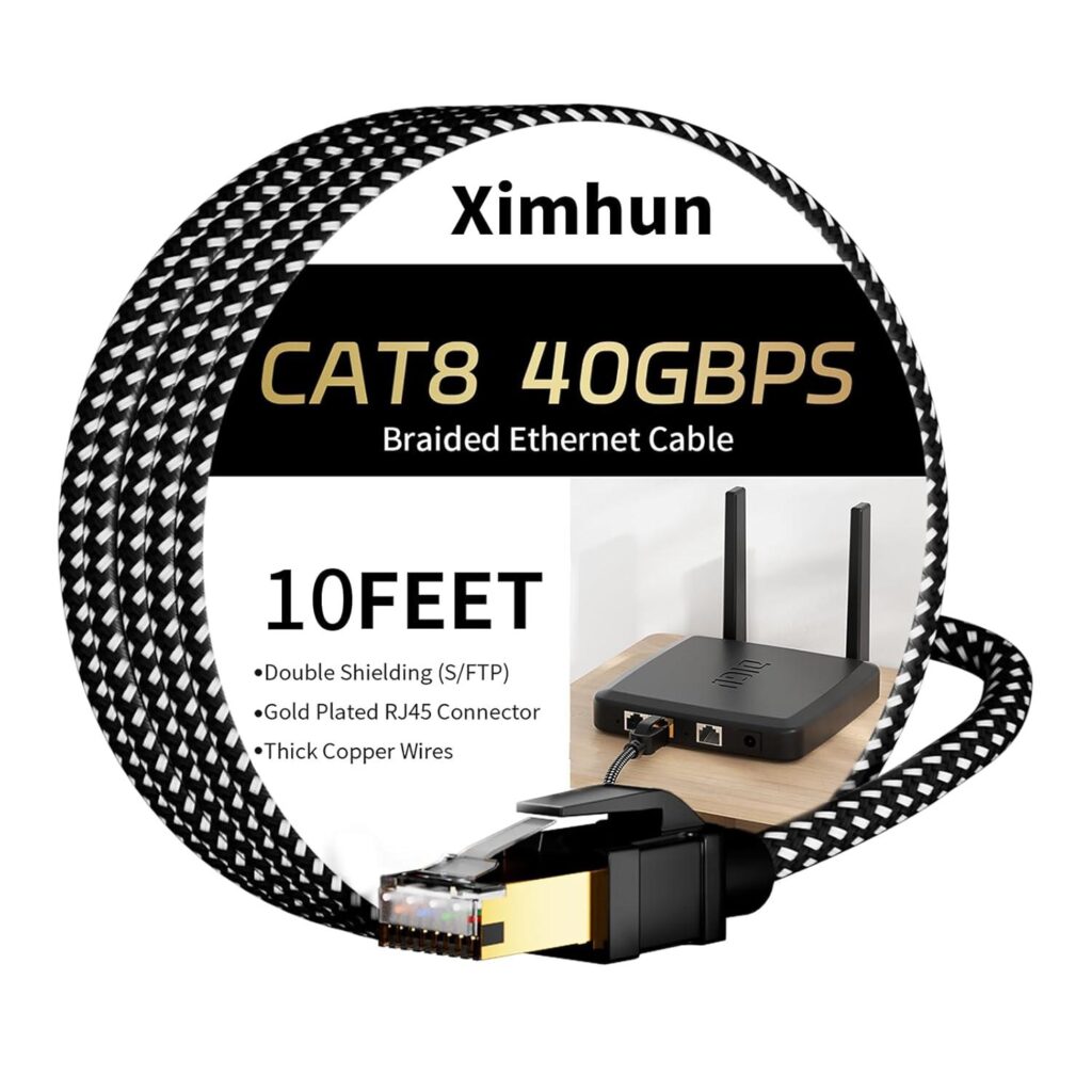 Best Electronics – Cat 8 Ethernet Cable 10FT, High Speed Review
