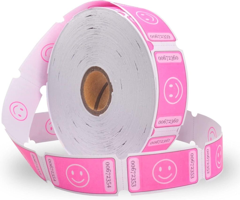 Best Raffle Tickets – L LIKED Smile Raffle Tickets Roll Review