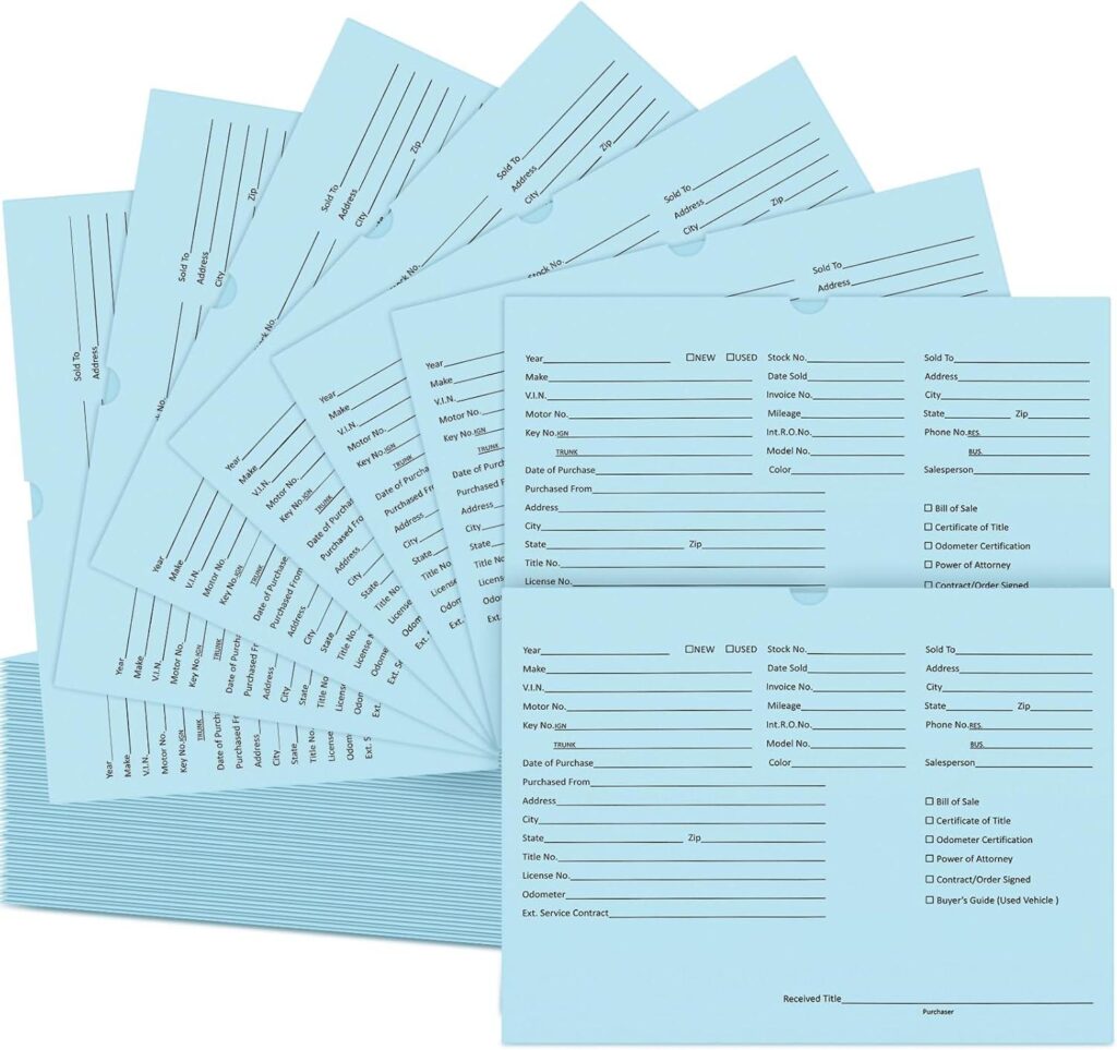 Best Automotive – 120 Pcs 9 x 12 In Vehicle Dealer Jackets Review