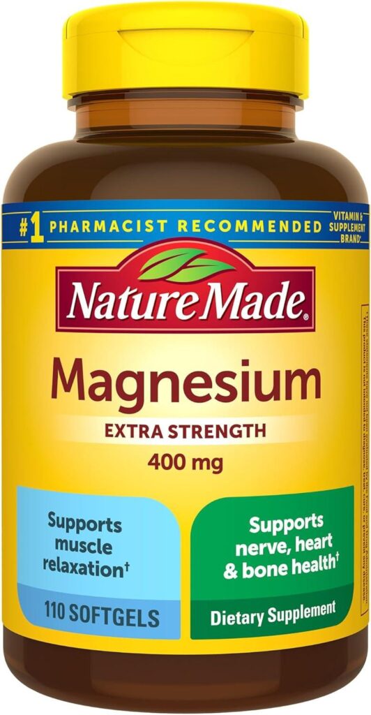 Best Magnesium Supplement – Nature Made Magnesium Oxide 400 mg Review