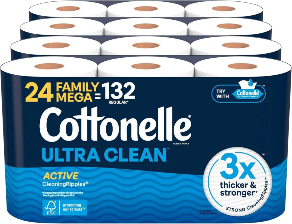 Best Toilet Paper – Cottonelle Ultra Clean with Active CleaningRipples Review