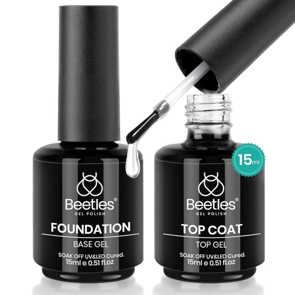 Best Gel Nail Kit – Beetles 2 Pcs No Wipe Gel Top Coat Review