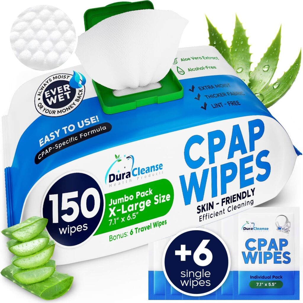 Best CPAP Mask Wipes – Dura Cleanse Jumbo Pack Review