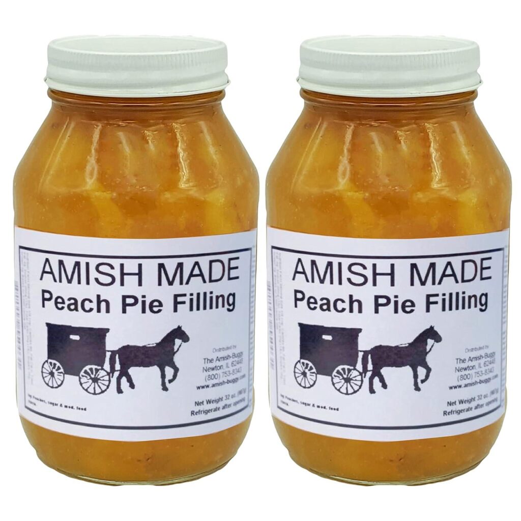 Best Pie Filling – Amish Pie Filling Peach – TWO 32 Oz Jars Review