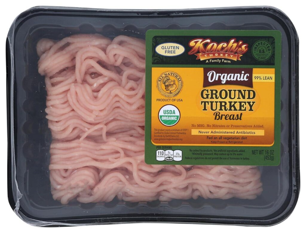 Best Turkey – Kochs Turkey Farm Organic Ground Turkey Breast Review