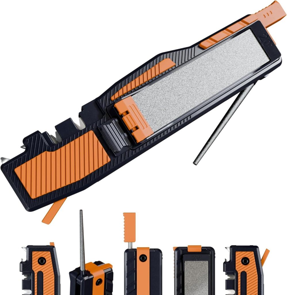 Best Knife Sharpener – Orange Ninja Pocket Knife Sharpener Review