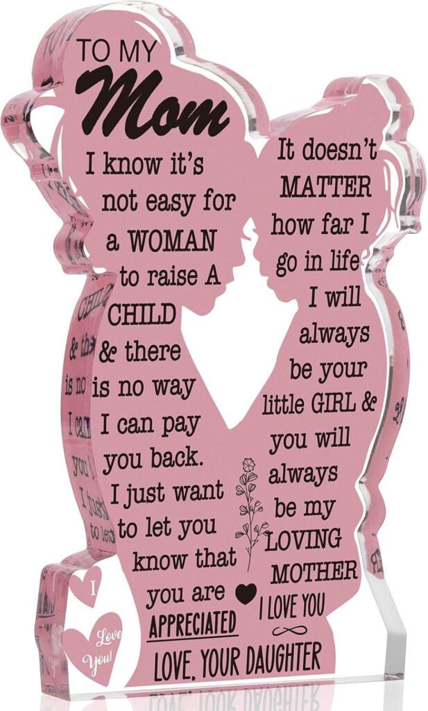 Best Mom Gifts – Cherished Acrylic Plaque for Every Occasion Review