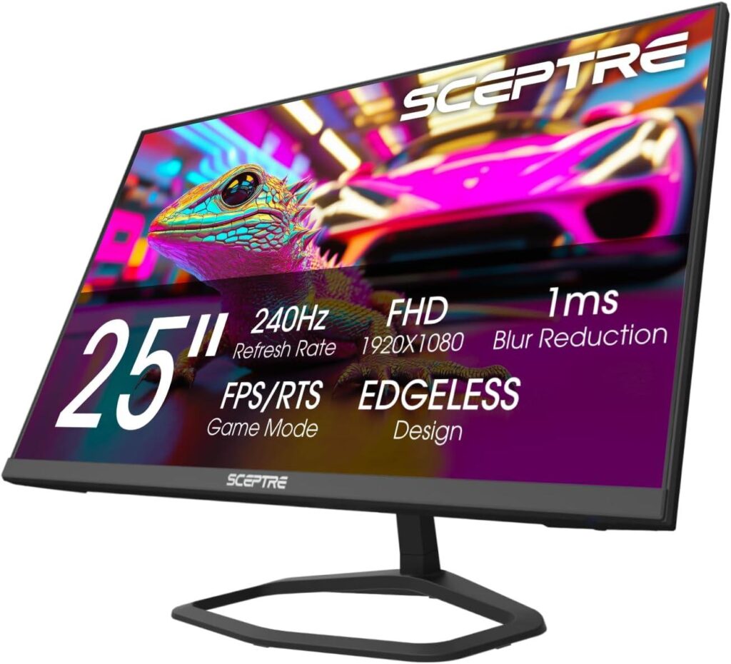 Best Gaming Monitor – New! Sceptre 24.5-inch 240Hz Review