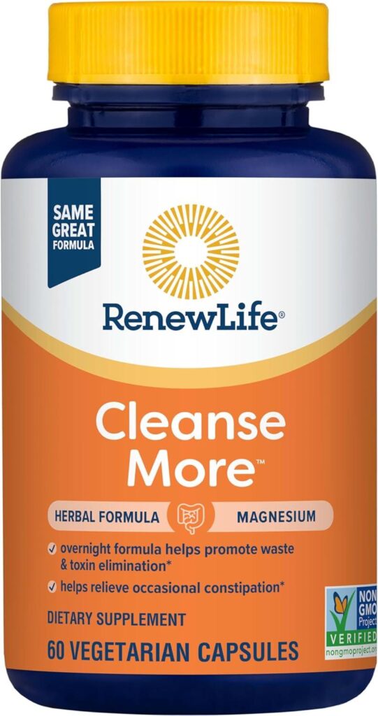 Best Constipation Relief – Renew Life Cleanse More Herbal Formula Review
