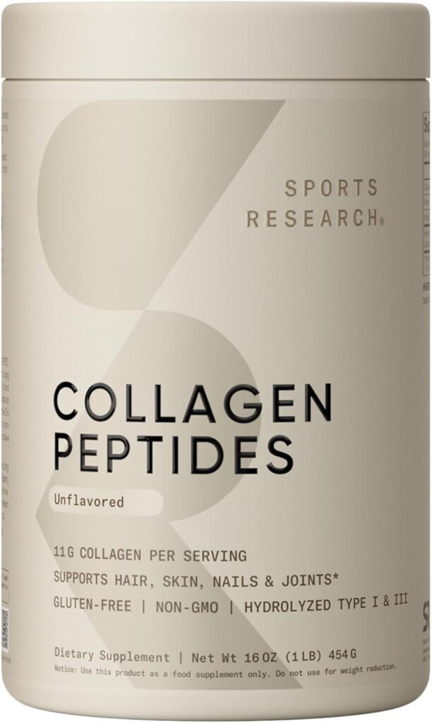 Best Protein Powder – Sports Research Collagen Peptides Review