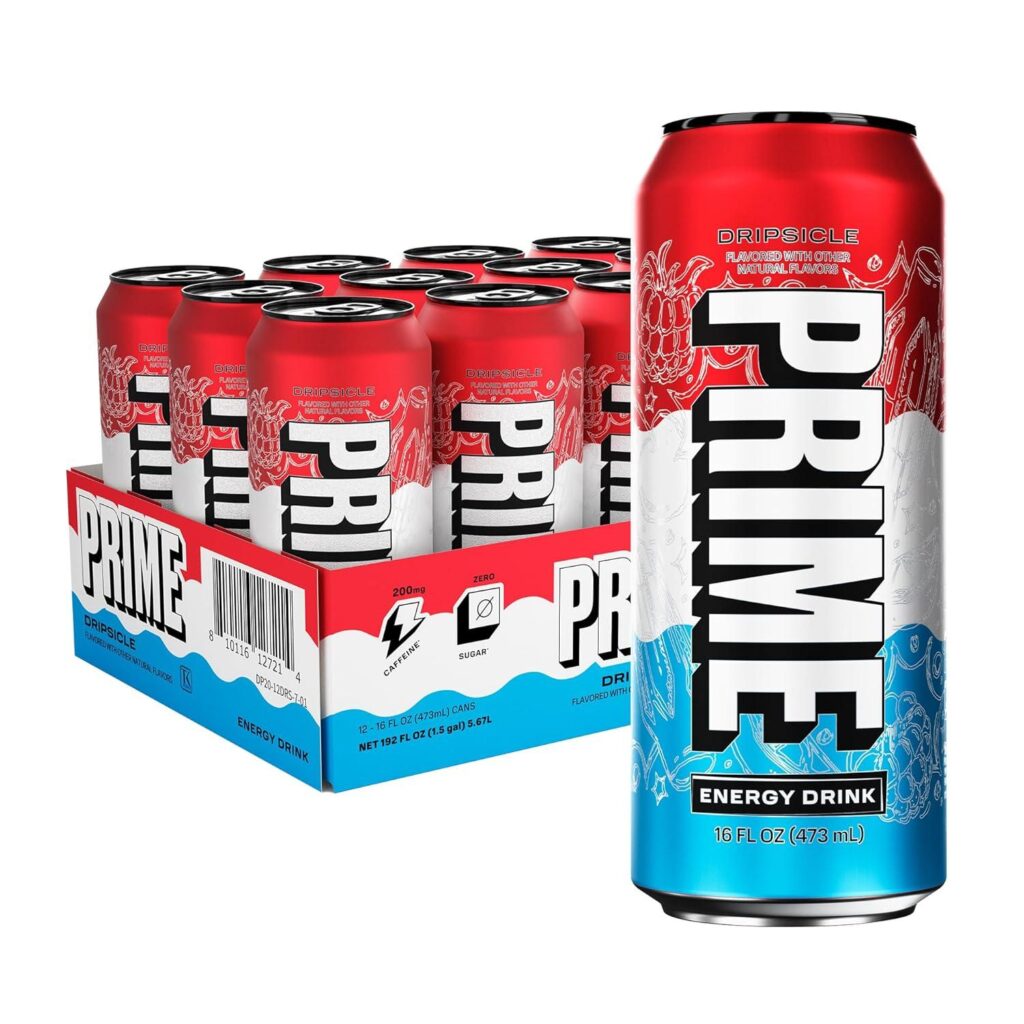 Best Energy Drink – PRIME Energy DRIPSCICLE, Sugar Free Review