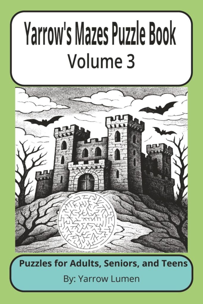 Best Puzzle Book – Yarrow’s Mazes Puzzle Book Volume 3 Review