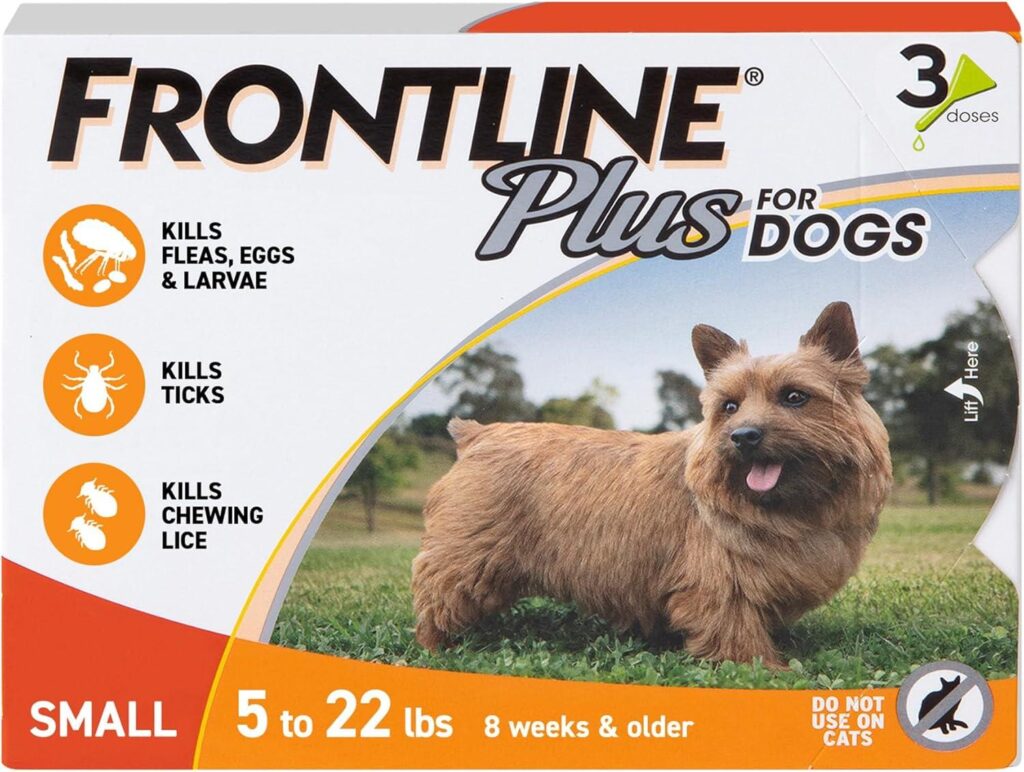 Best Flea Treatment – FRONTLINE Plus for Small Dogs Review