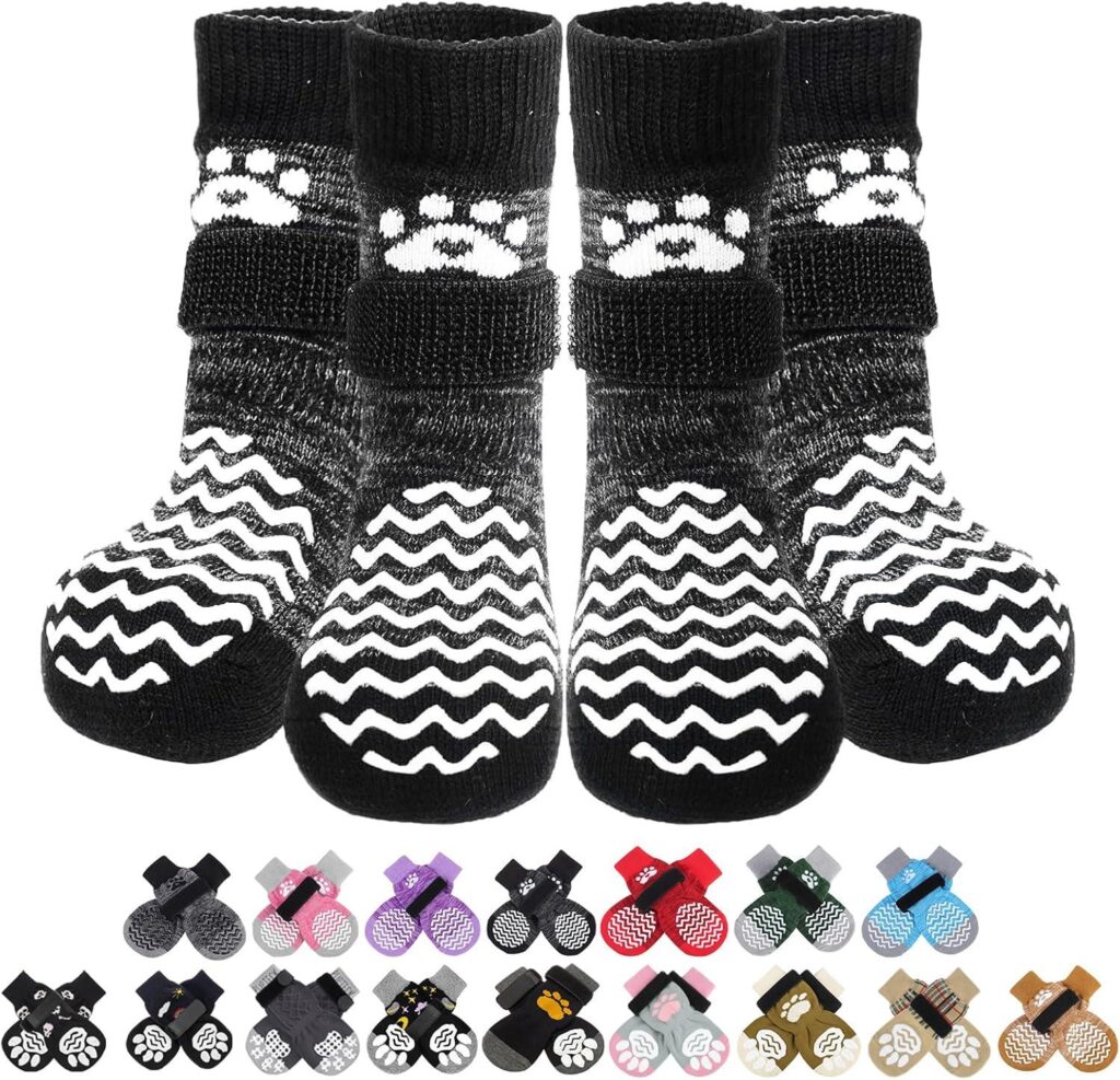 Best Dog Socks – PUPTECK Anti Slip Socks Review for All Dogs