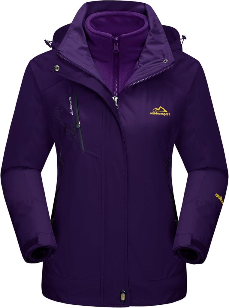 Best Winter Jacket – MAGCOMSEN Women’s 3-in-1 Ski Coat Review