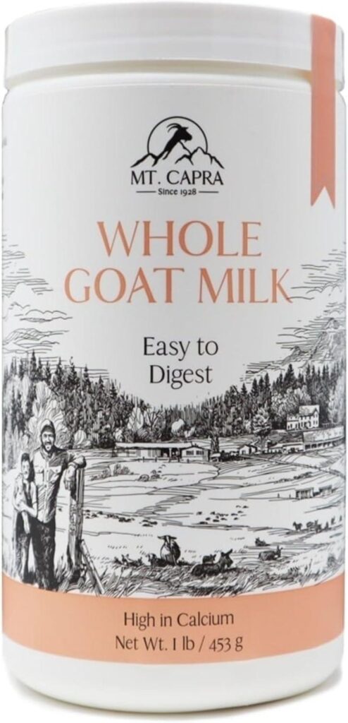 Best Goat Milk – Mt. Capra Whole Goat Milk | Creamy, Easy to Digest | 16 Servings – 1 Pound Review