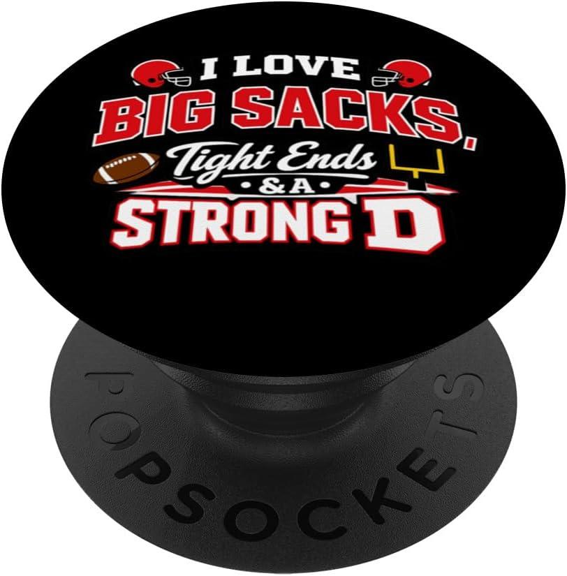 Best FunFootball Gear – I Love Big Sacks Tight Ends PopGrip Review