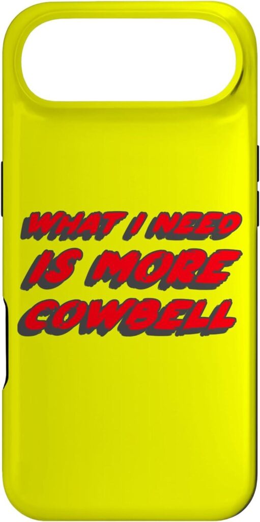 Best iPhone Case – What I Need is More Cowbell | Saturday Funny Night Review