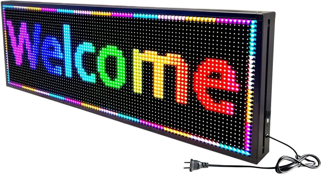 Best Electronics – JBS P10 Outdoor Programmable Led Sign Review