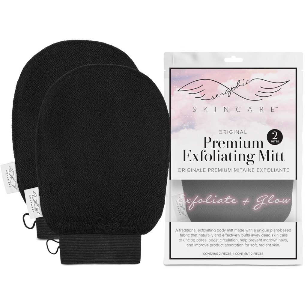 Best Body Exfoliator – Seraphic Skincare Premium Exfoliating Mitt Review