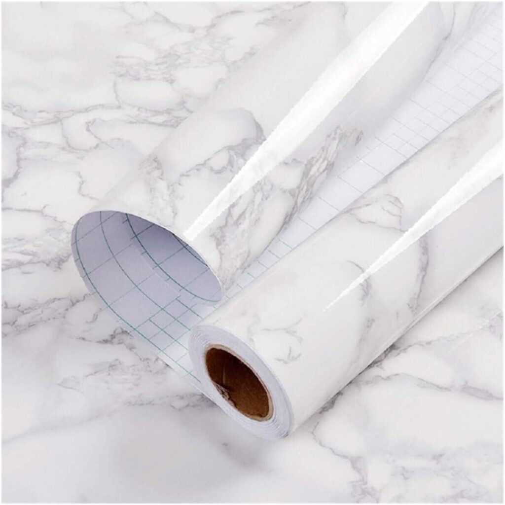 Best Home Décor – practicalWs Marble Paper Gray/White Review