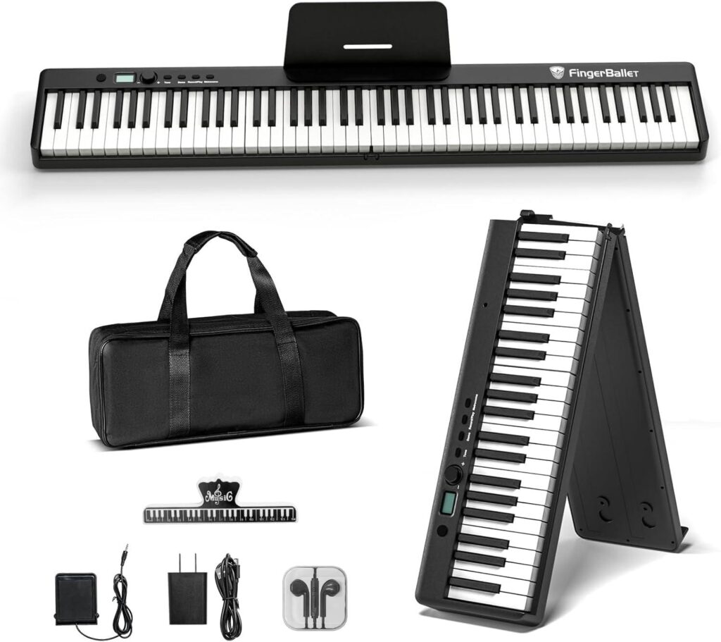 Best Portable Piano Keyboard – Full-Size Folding 88-Key Review