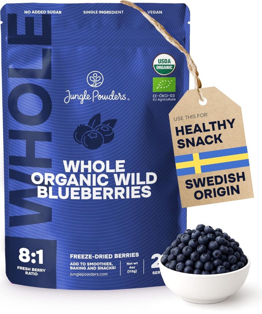 Best Dried Fruit – Organic Blueberries Fresh Freeze Dried Review