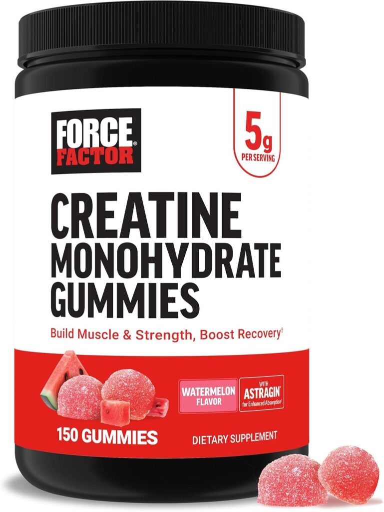 Best Sports Nutrition – Force Factor Creatine Gummies Review